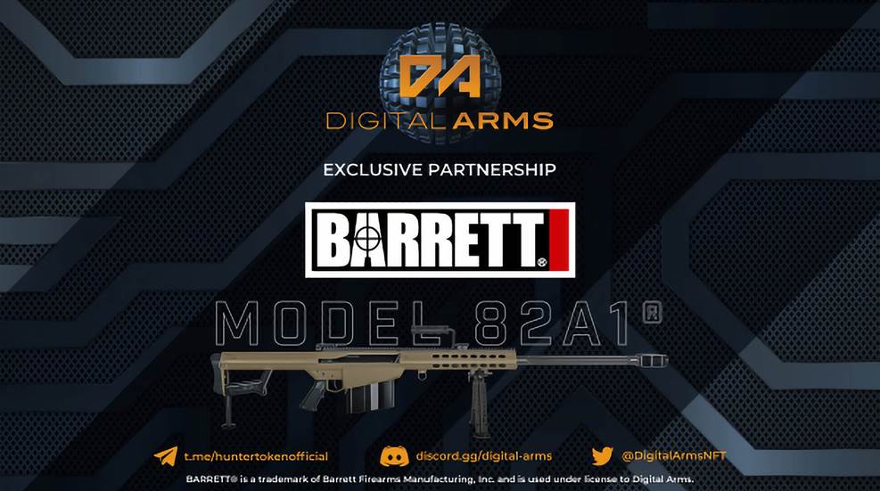 Barrett Firearms Non-Fungible Tokens Coming Soon – Digital-Arms