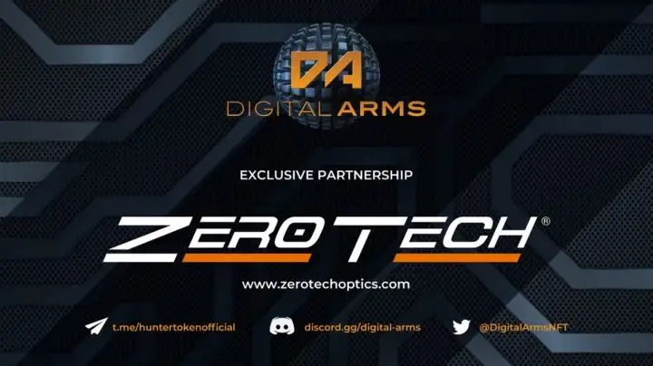 World’s First Riflescope NFT Developed Through Digital Arms & ZeroTech International Licensing Partnership